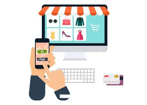 Illustration representing measurement of e-commerce performance