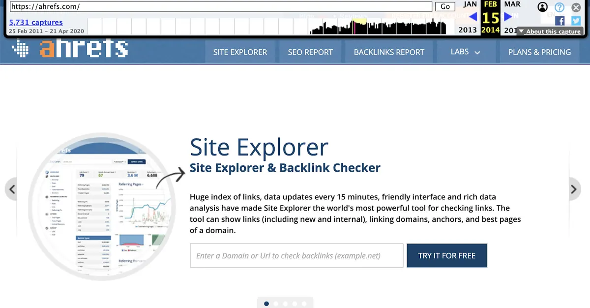 Wayback Machine archive tool