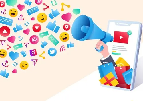 SEO ve SEM kavramlarını gösteren dijital pazarlama görseli