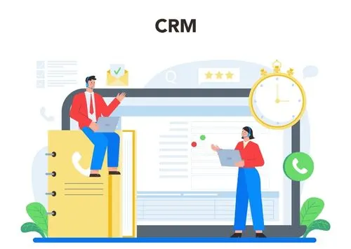 An illustration of the Moon Workshop CRM and call centre support platform