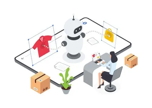 Illustration of e-commerce and artificial intelligence work in Antalya