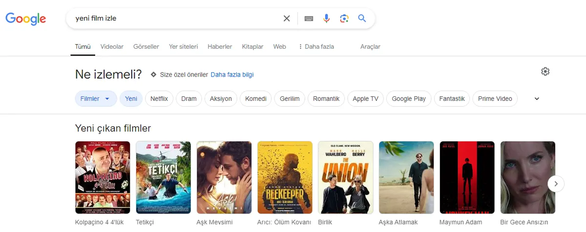 Alaka düzeyi ve içerik tazeliğinin sıralamaya etkisi