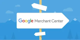 Merchant Center kurulumunu ve ürün yönetimini gösteren görsel