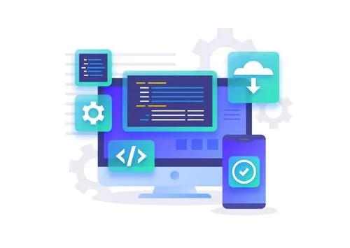 Programatik reklam ekosistemini temsil eden görsel