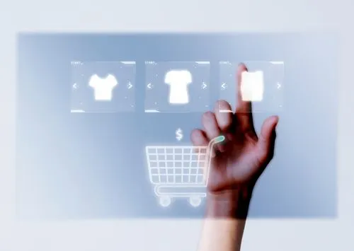 E-commerce illustration of an online shopping campaign