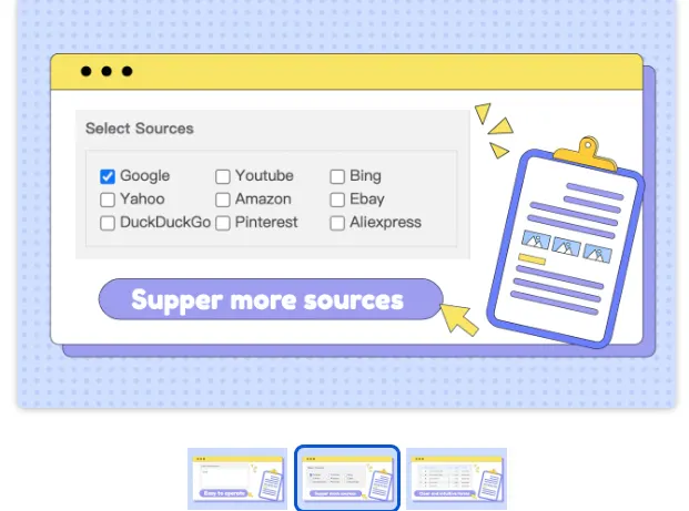 SEO Search Keyword Tool extension listing keyword suggestions