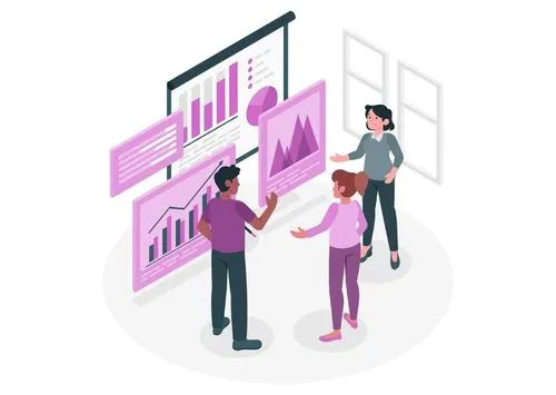 Illustration of the metrics and measurement concept